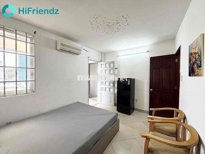 🏡CĂN HỘ 1PN BAN CÔNG FULL NT, THANG MÁY, GẦN ĐẠI HỌC KINH TẾ Q10