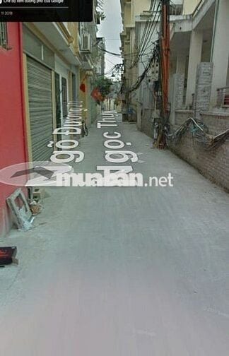 Đất sổ đỏ 100m, đường ngọc thuy