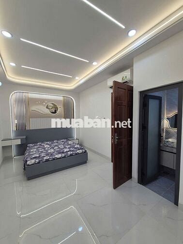 Nhà mới 100% đẹp dt 50m2 5 tầng 6pn hẻm 7m Liên Khu 10-11,Q.Bình Tân