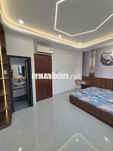 Nhà mới 100% đẹp dt 50m2 5 tầng 6pn hẻm 7m Liên Khu 10-11,Q.Bình Tân