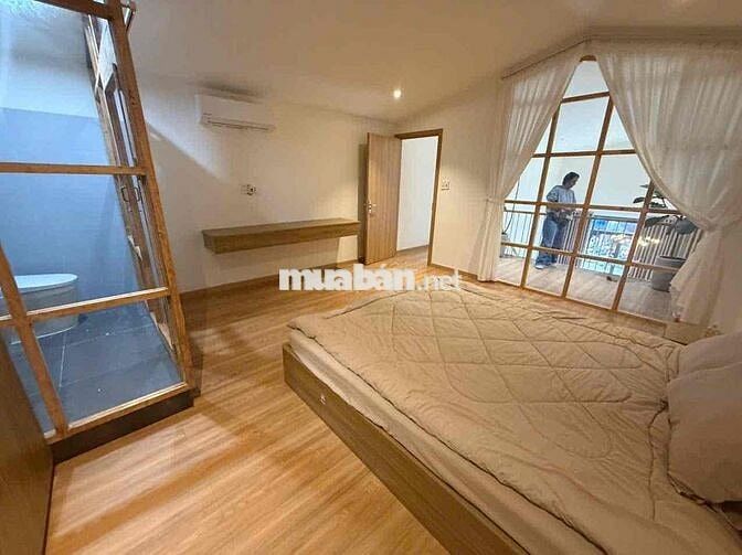 cho thuê nhà gác lửng 2pn/2wc full nội thất mặt tiền lê quang sung
