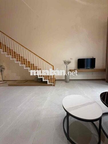 cho thuê nhà gác lửng 2pn/2wc full nội thất mặt tiền lê quang sung