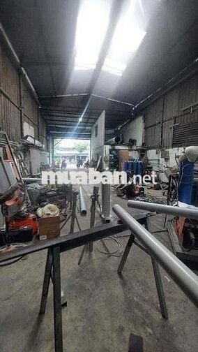 Cho thuê xưởng 400m2  gần ngã 3 ông xã - Tân Đông Hiệp- Dĩ An