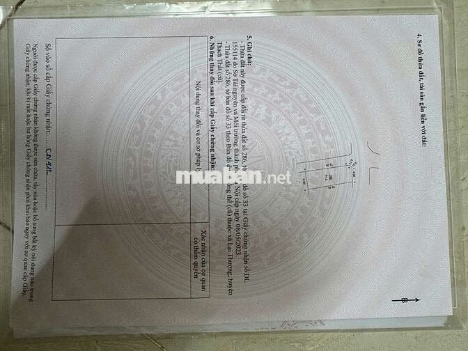 EM TRAI CÓ MẢNH ĐẤT MUỐN BÁN NHANH TẠI HÒA LẠC