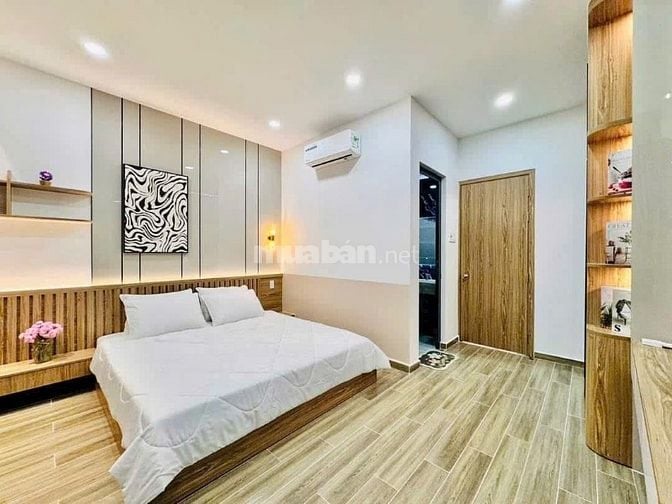 Ngay chợ Cây Quéo. Căn 48m² Lê Trực hẻm 4m xây 1 trệt 2 lầu, sổ riêng 