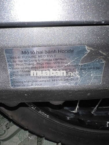 Honda Future Neo KVLS 2008 Đen Bạc