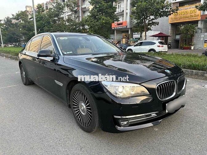BMW 730Li 2014 Đen/Kem 70000 km