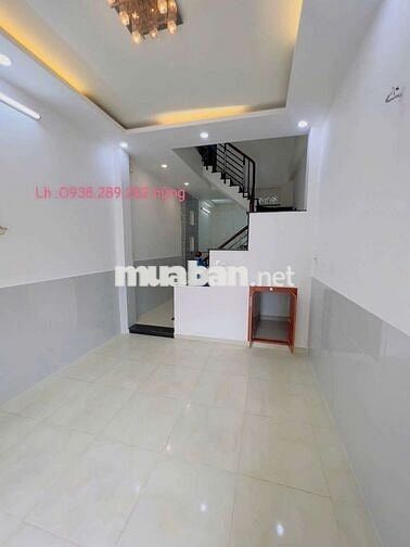 Cho thuê nhà cạnh siêu thị Lotte Mart Nguyễn Văn lượng hẻm thông 1lầu