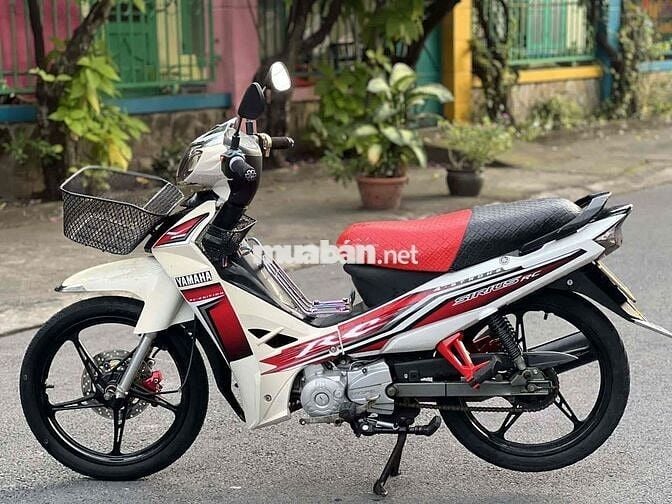 Yamaha Sirius 50 2012 Trắng đỏ