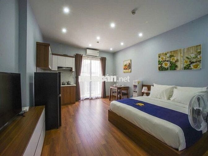 Căn hộ full đồ Hoàng Hoa Thám, Ba Đình, ban công rộng 6.6 triệu/tháng