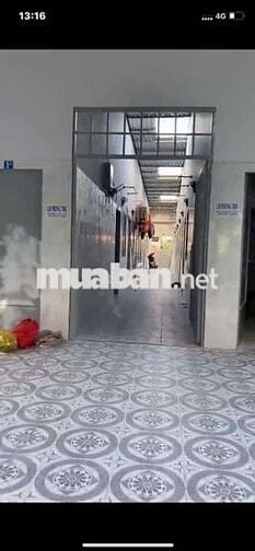 dãy nhà trọ gồm 14 phòng , gác lửng, có bêp, nhà vệ sinh