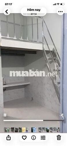 dãy nhà trọ gồm 14 phòng , gác lửng, có bêp, nhà vệ sinh