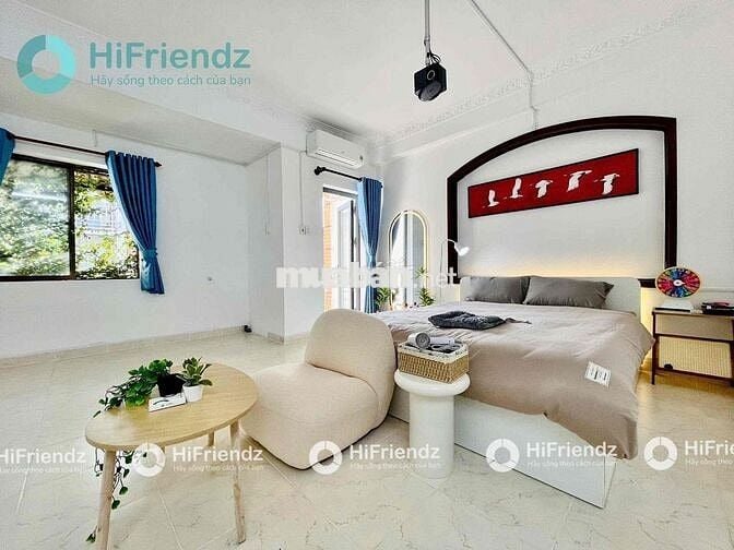 Cho thuê căn Stu Cao Cấp diện tích siêu rộng, bancol, khu An Ninh