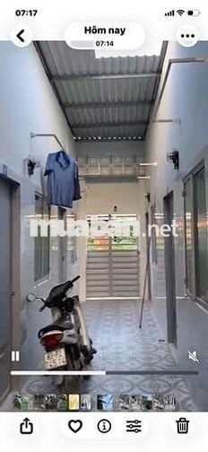 dãy nhà trọ gồm 14 phòng , gác lửng, có bêp, nhà vệ sinh