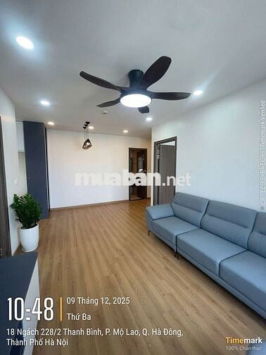 Bán CH 87m2 3PN căn góc, full đồ đẹp tại Xuân Mai Riverside giá 6.7 tỷ