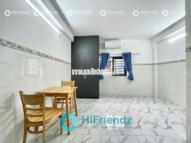 STUDIO CỬA SỔ THOÁNG-SẴN NỘI THẤT-THANG MÁY-GẦN NGÃ TƯ BỐN XÃ