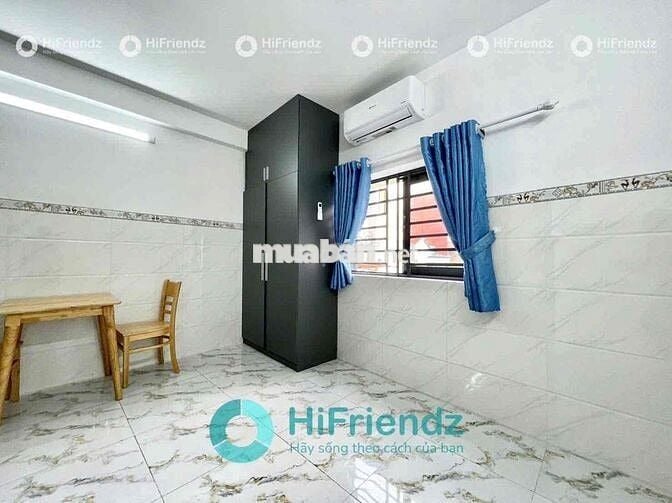 STUDIO CỬA SỔ THOÁNG-SẴN NỘI THẤT-THANG MÁY-GẦN NGÃ TƯ BỐN XÃ