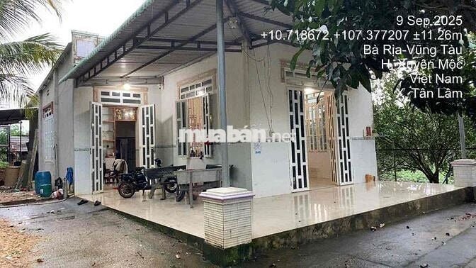 BÁN ĐẤT ĐẸP TÂN LÂM – XUYÊN MỘC, BRVT GẦN HỒ SÔNG RÁY