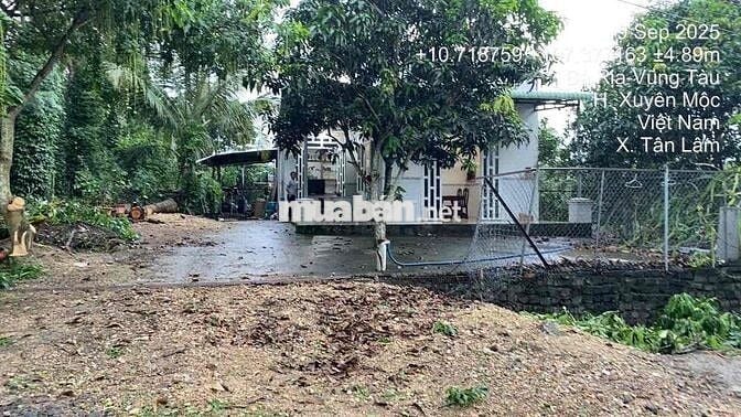 BÁN ĐẤT ĐẸP TÂN LÂM – XUYÊN MỘC, BRVT GẦN HỒ SÔNG RÁY