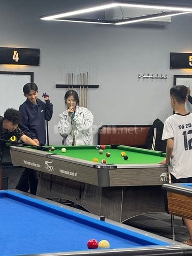 Tuyển nhân viên Nữ phục vụ BiDa tại đường Hồ Nghinh, Điện Bàn Đông