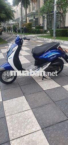 SYM Elite 50cc 2019 Xanh trắng