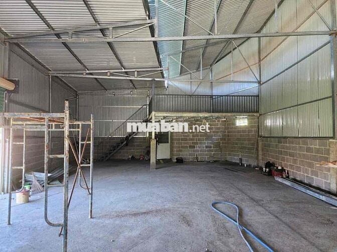 BÁN ĐẤT CÓ SẴN NHÀ XƯỞNG – MẶT TIỀN ĐƯỜNG CÂY DƯỚI, DIÊN AN