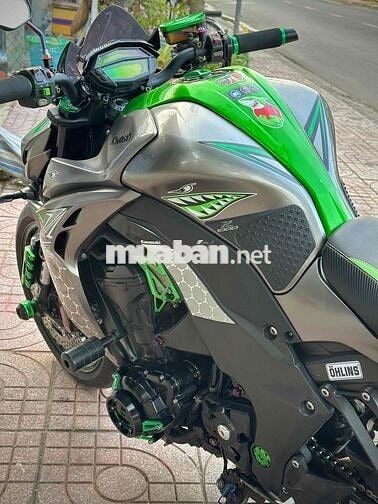 Kawasaki Z1000 2016 zin Xám xanh lá 21000km