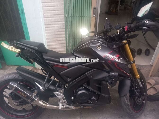 Yamaha TFX 2017 Đen Côn tay Thể thao