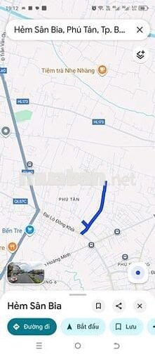 Bán đất nền TP. Bến Tre (cũ)- Miễn môi giới