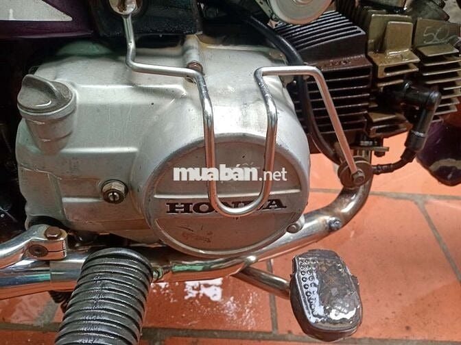 Honda Dream II Tím Trắng