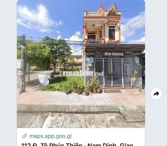 100m2 full cư, mặt đường kinh doanh 12m. sát cổng trường cấp 3 QL