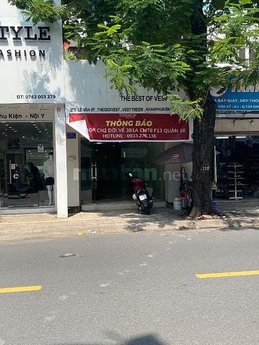 Nhà bán mặt tiền Lê văn sỹ.khu kinh doanh đa ngành nghề