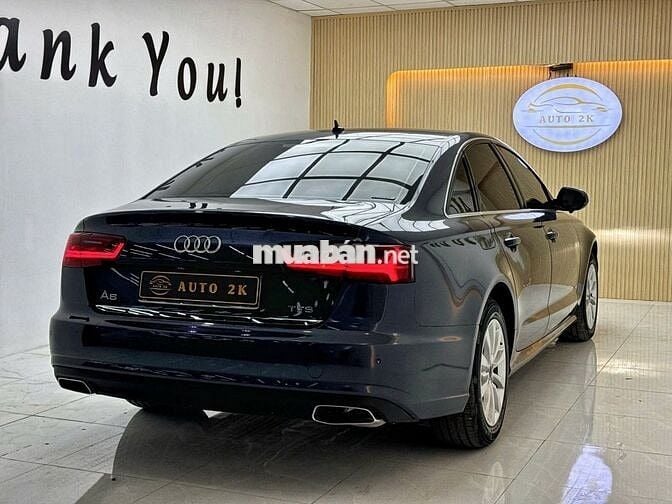 Audi A6 2015 Facelift 1.8TFSI Đen 84000 km
