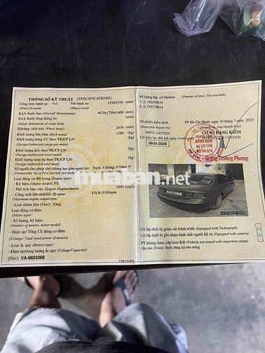 Mazda 626 1993 Đỏ