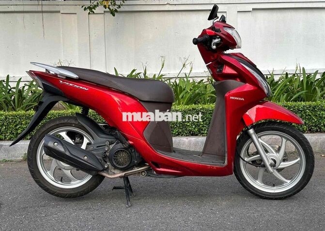 Honda Vision 2014 Đỏ Máy Zin Biển65 Bao Tranh Chấp - Muaban.net