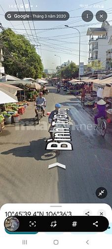 6500m Mặt Tiền Chợ Bình Trị Đông Bình Tân Siêu Đẹp