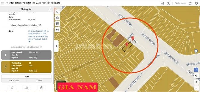 BÁN NHÀ MẶT TIỀN KINH DOANH : 451 HAI BÀ TRƯNG - P. 8 - Q. 3 - TPHCM