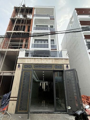 Bán Nhà 144/26 Đường Số 6,BHHB,BìnhTân.DT:4-21M 4.5lầu Có Ô Thang Máy