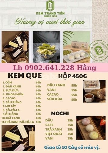 KEM TRÀNG TIỀN 1958- Hương Vị Hà Nội Giữa Lòng Sài Gòn