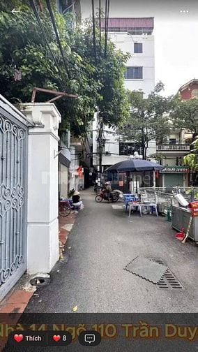 BÁN NHÀ 5 TẦNG MẶT HỒ TRUNG KÍNH TRẦN DUY HƯNG. CẦU GIẤY DT 90 M G 34.