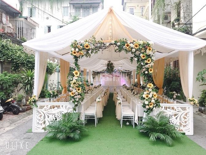 Lễ ăn hỏi đẹp , trang trí tư gia ngày cưới hỏi