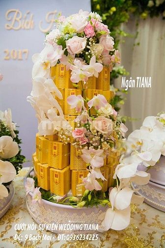 Lễ ăn hỏi đẹp , trang trí tư gia ngày cưới hỏi