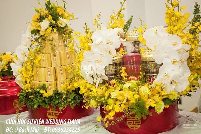 Lễ ăn hỏi đẹp , trang trí tư gia ngày cưới hỏi