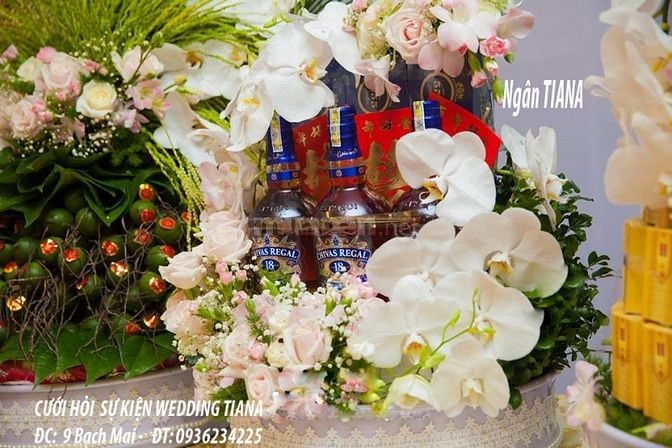 Lễ ăn hỏi đẹp , trang trí tư gia ngày cưới hỏi