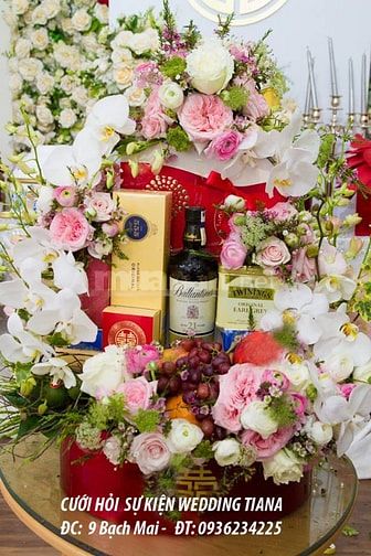 Lễ ăn hỏi đẹp , trang trí tư gia ngày cưới hỏi