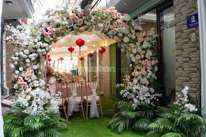 Lễ ăn hỏi đẹp , trang trí tư gia ngày cưới hỏi