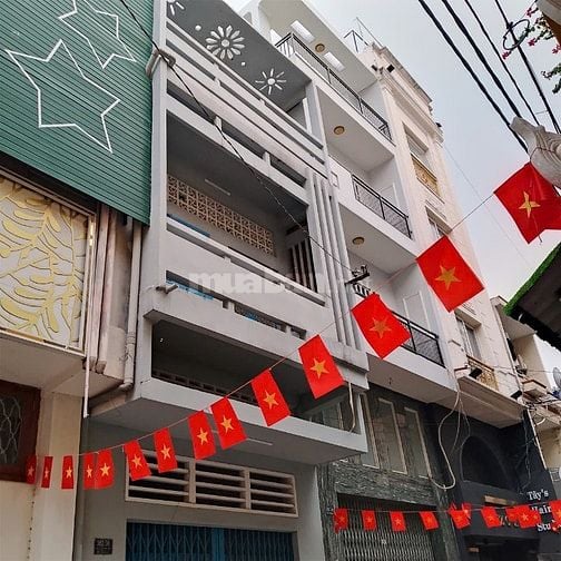 Mặt tiền nội bộ Nguyễn thiện thuật Q3 ,3,7x13m(44m2) , 4 tầng , 9,5 tỷ