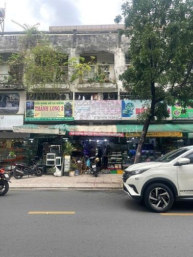 Bán căn trệt mặt tiền chug cư 44 nguyễn thông, p Võ Thị Sáu,q3. dt 99m