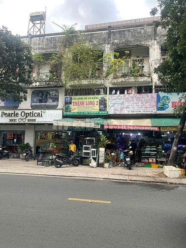 Bán căn trệt mặt tiền chug cư 44 nguyễn thông, p Võ Thị Sáu,q3. dt 99m