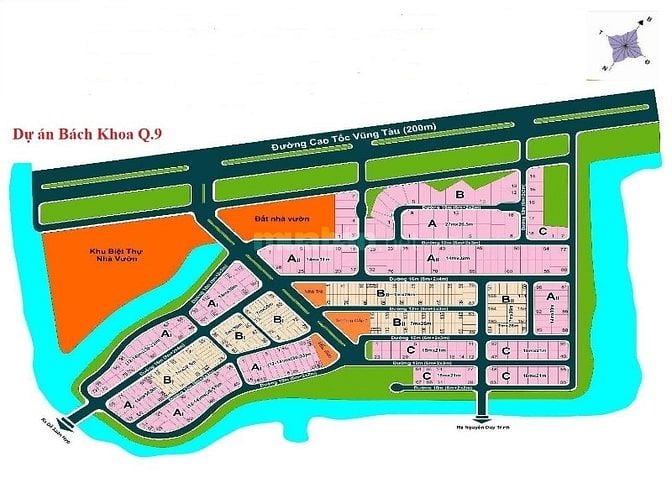 Bán lô đất biệt thự vườn 714m2, Sổ Cá Nhân, KDC Bách Khoa, giá rẻ